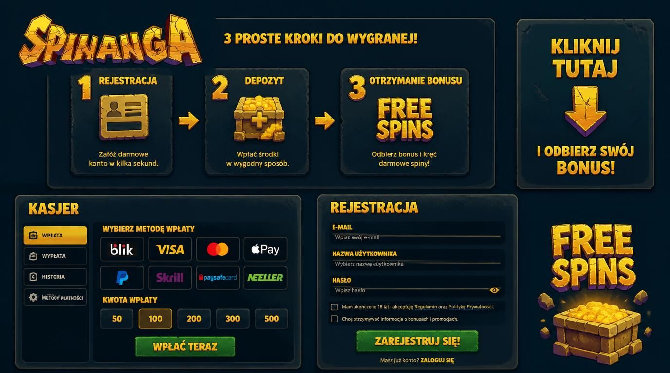 Wizualizacja procesu odbioru bonusu w trzech krokach